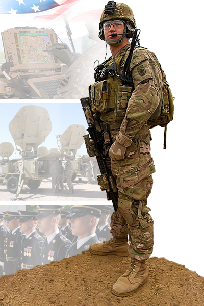 Image of 540th Network Support Co soldier