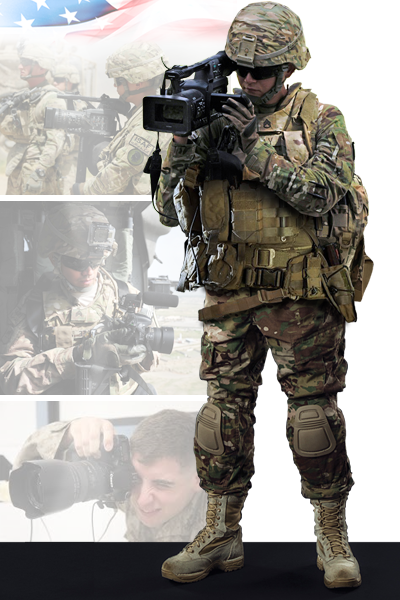 Image of 104th Public Affairs Detachment soldier