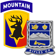 Images of 1-157th Infantry Regiment (Mountain) logo