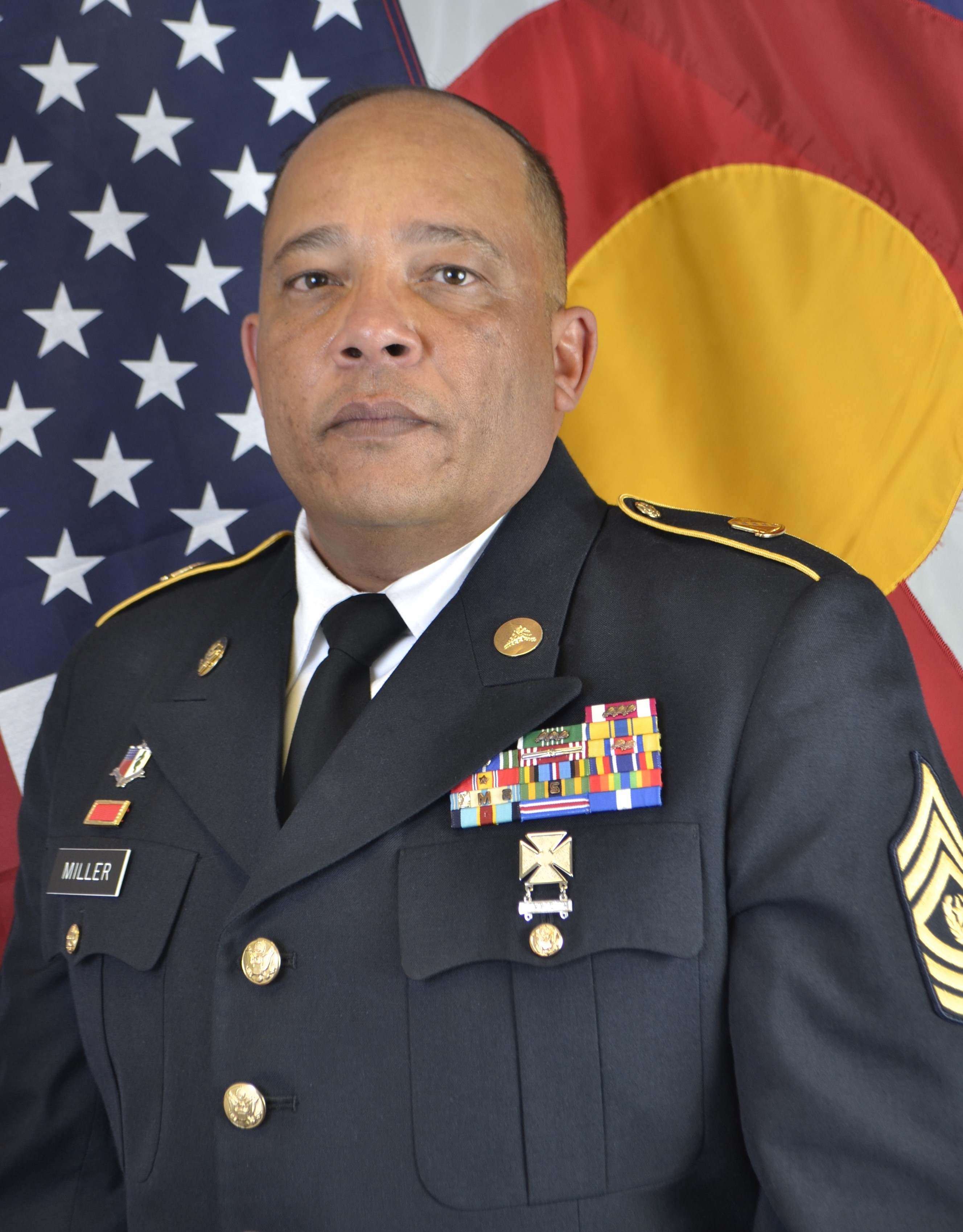 Command Sgt. Major Erik Miller